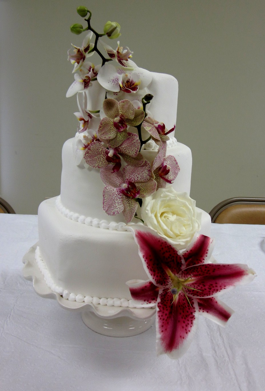 birthday wedding cake