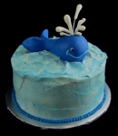 fondant whimsical whale cake