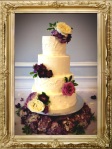 Boone Tavern Buttercream and Floral Wedding cake